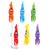 DIVING SQUID TOYS 6PIECES